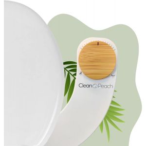 JEXNOVASHOP-bidet toilette wc - Marque Française - toilette japonaise economique et ecologique - wc japonais facile à installer - douchette wc (Bidet Classique Bambou) - Neuf