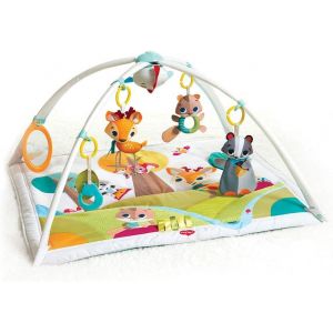 Kyaoayo-Deluxe, Tapis D`Éveil Bébé Musical 2-En-1, 0 Mois+, Tapis De Jeux Bébé Polyvalent, 18 Activités, Jouet Musical À Emporter, Arches Réglables, Développement Cognitif, Into The Forest - Neuf