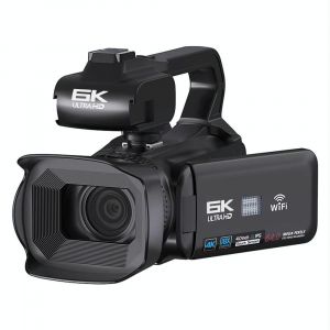 Caméscope Numérique 6K Zoom 18X Écran Tactile 4' Ultra HD WiFi YONIS - Neuf