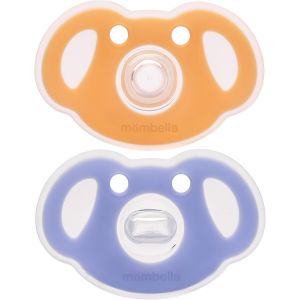 Yemaesre-Koala Sucettes 0 Mois+, Sucettes En Silicone Pour Bébés Allaités, Sucettes Pour Nouveau-Nés À Tétines Douces, Sans Bpa, Orthodontiques, Design Symétrique Et Courbes, Set Jour Et Nuit - Neuf