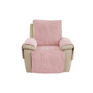 Housse De Canap&eacute; Inclinable Avec Poches Pour Animaux Et Enfants - Tissu Doux, Non Imperm&eacute;able, Lavable En Machine, Rose P&acirc;le - Neuf
