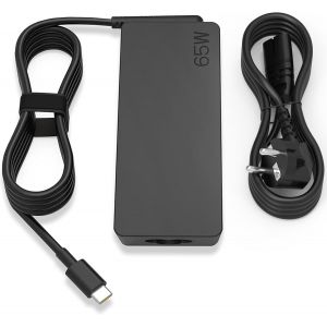 THEF-Chargeur pour Lenovo 65W USB-C ThinkPad T14 T480 T480s T490 T490s T580 T580s T14S T15 L13 L14 L15 L390 E15 E14 E480 E490 E495 E580 E590 R480 X13 X280 X380 X390 Type C Alimentation Portable Adapt - Neuf