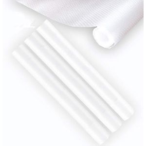 Eryi-Lot De 3 Rouleaux De Revêtement D'étagère, Antidérapants Et Non Adhésifs (Transparents, 45 X 150 Cm) Étanches En Eva Pour Placard, Tiroir, Réfrigérateur, Anti-Salissure - Neuf