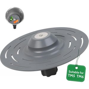 NouvelHorizonstore-Remplacement de Lame pour Thermomix TM6 TM5, Couvercle Protection pour Thermomix, Alternative au Couvercle de Lame, Accessoires Thermomix,Protection des Aliments,Plus de Volume,Cha - Neuf