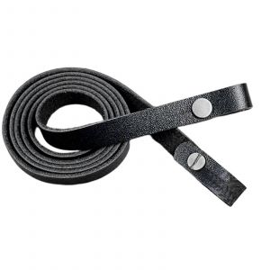 Sangle d'epaule en cuir veritable pour jumelles et appareil photo DC, fabriquee a la main, X - Neuf