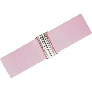 Tianyi-Ceinture Large Élastique Femme Taille Haute Style Rétro Vintage U2013 Ceinture Stretch Pour Robes, Années 50 U2013 Boucle Moderne, Plusieurs Couleurs - Neuf
