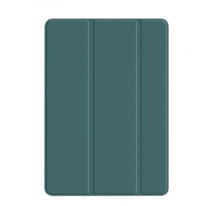 &Eacute;tui Arri&egrave;re &Agrave; Rabat En Cuir Et Silicone Tpu Pour Lenovo Tab M11 K11 Xiaoxin Pad 2024 Tb330fu Tb331fc,Housse De Support Pour Tablette.Green.Tab K11 Inch - Neuf