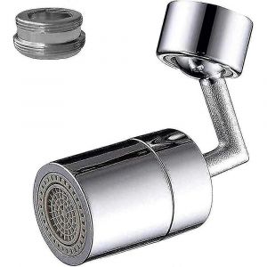 Filtre de robinet Aérateur de robinet pivotant à 720 degrés,2 fonctions de pulvérisation,aérateur de robinet pour filetage interne de 22 mm (kui) - Neuf