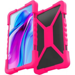 Eryi-Housse Tablette Silicone Universel Valable Pour Toutes Les Tablettes Pc Du Marche De 8" A 11" Pochette Tablette Housse Tablette 10 Pouces Coque Tablette 10 Pouces (Fuchsia) - Neuf