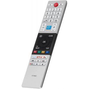LETNERNY-Télécommande Ct-8541 Ct8541 30101774 Rc42150P Compatible Avec Télév ur Toshiba Uhd Frevieww 2018 2019 Ready Hd Lcd Led Avec Boutons Prime Video Netflix F Play Freevieww, Aucune Configuration - Neuf