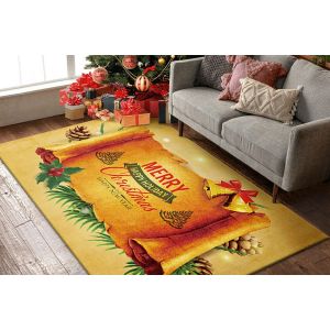Tapis De Bienvenue De No&euml;l Antid&eacute;rapant, Style D&eacute;coration Int&eacute;rieure 1. Joyeuses F&ecirc;tes ! - Neuf