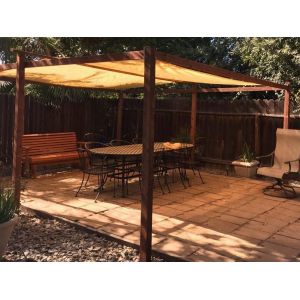 Voile D'ombrage 3x3m Pour Usage Ext&eacute;rieur - Neuf