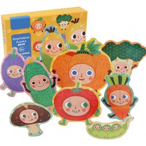 Enfant Mignon Dinosaure V&eacute;hicule Jungle Animal En Bois Puzzle &Eacute;ducation Pr&eacute;coce Toy_Dinosaur - Neuf