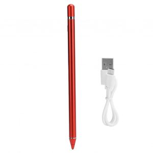 Stylet tactile intelligent pour tablette iPhone/android/iPad (2015-2017) Rouge - Neuf