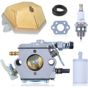 2pcs Air Filter for Honda GX160/200/120/140 5.5/6.5HP Engine with Spark Plug Filter with Petrol Air Gas Lawn Mower 17210-ZE1-517 - Neuf