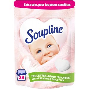 Tablettes Adoucissantes Coeur Hypoallerg&iquest;&iquest;nique*, Parfume le Linge de Maison, Test&iquest;&iquest; dermatologiquement, Adoucissant Linge, Assouplissant Coeur 28 Tablettes = 28 Lavages - Neuf