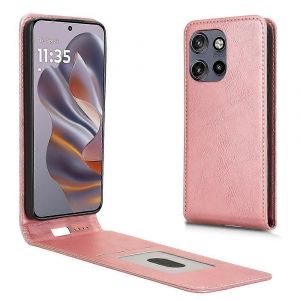 Etui Magnetique Vertical Pour Motorola Thinkphone 25 5g, Moto S50 5g Edge 50 Neo 5g, Avec Fente Pour Carte - Neuf