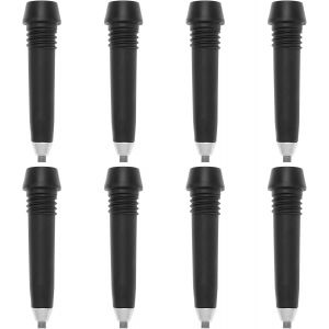 8pcs Embouts De B&acirc;ton De Randonn&eacute;e En Acier Au Carbone Tungst&egrave;ne Embouts Alpenstock Portables Embouts De Tige De Trekking Pour B&acirc;ton De Marche Nordique B&acirc;tons De Trekking Alpenstock - Neuf