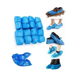Lot De 100 Couvre-Chaussures Jetables Biod&eacute;gradables - Imperm&eacute;ables, Antid&eacute;rapants, Taille Unique Pour Une Propret&eacute; Et Une Protection Optimales En Int&eacute;rieur - Neuf