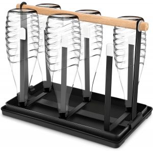 Chenquansarl-Porte-Bouteilles, Égouttoir À Vaisselle Pour 6 Bouteilles Pour Tasses Ou Mugs, De Séchage Support De Rangement Pour Gobelet - Neuf