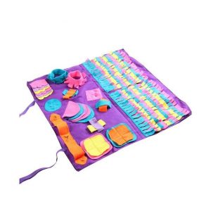 Couverture De Dressage Interactive Et Tapis De Confort Pour Animaux De Compagnie - Indispensable Pour La Recherche De Nourriture, La Mastication Et Le Jeu Des Chiens - Neuf