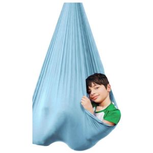 Balançoire sensorielle thérapeutique,balançoire câline au plafond,hamac en tissu réglable pour pièce extérieure,au - Neuf