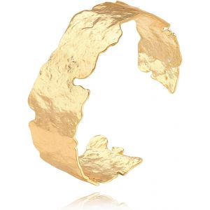 Bracelet Jonc Délicat En Or 18 Carats Pour Femme - Bracelet Minimaliste En Or Pour Filles - Neuf