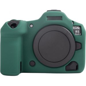 Coque en silicone compatible avec appareil photo numérique Canon EOS R5 Mark II,EOS R5 Mark II/EOS R5 II-Vert - Neuf