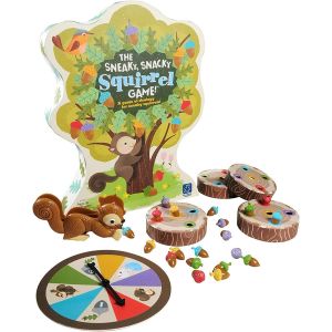 Chenquansarl-Learning Resources The Sneaky, Snacky Squirrel Game, 4 Joueurs, Pour Les Enfants D'&acirc;ge Pr&eacute;scolaire Et Les Tout-Petits, Jeu De Strat&eacute;gie Et D'association Pour La Petite Enfance, Cadeau Po - Neuf