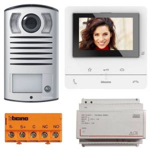 364613 2000 Line 2-wire Handsfree Video Door Phone Kit - Bticino - Neuf