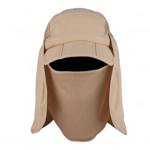 Casquette De Protection Solaire Pour Activites De Plein Air (Kaki) - Neuf