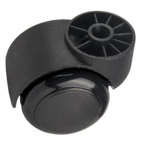 2 Pouces Noir Silencieux Sans Tige Roulette - Roues De Chaise De Remplacement Pour Chaises De Bureau - Roulettes De Meubles - 5pcs - Neuf