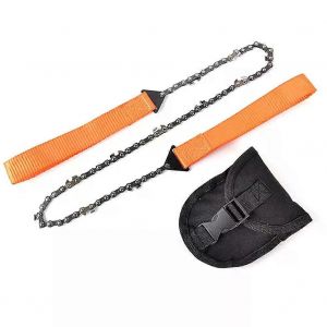 Fermeture À Glissière À Main Extérieure Tronçonneuse De Poche Portable Opération Pratique Simple Équipement De Survie De Camping Pratique - Neuf