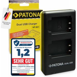 Chargeur Double Pour Np-Bx1 Npbx1 Bx1 Batterie Compatible Avec Sony Dsc-Rx1R Ii Dsc-Hx50 Dsc-Hx60 Dsc-Hx300 Dsc-Hx400 Dsc-Wx5[Z175] - Neuf