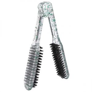 Peigne Lissant À Pince Profilée Pour Cheveux Longs, Brosse À Poils Résistants, Format Compact, Usage Professionnel À Domicile Ou En Salon. - Neuf