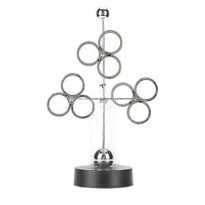 Science Decor Perpetual Motion Instrument Décoration Maison Artware Motion Display Rond 32x10x10cm 1Pack - Neuf