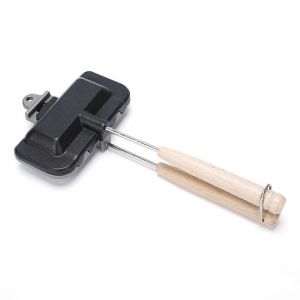 La Fonte De La Tarte Un Fer À Repasser Machine À Sandwich, Double Face, À La Poêle Pour Le Feu De Camp De La Cuisson, Durable Tarte À La Cuisinière Pour Le Camping En Plein Air - Neuf