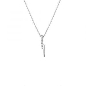 Collier En Argent Sterling 925 Pour Femme, &Agrave; Porter Au Quotidien, Cadeau Id&eacute;al Pour La F&ecirc;te Des M&egrave;res, No&euml;l, Un Anniversaire Ou La Saint-Valentin. - Neuf
