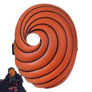 Naruto Obito Uchiha Akatsuki Tobi Obito Cosplay Masque Halloween Fête Masque Déguisement Accessoires - Neuf