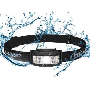 Lampe Frontale Led Rechargeable, Etanche, Mini Lampe Frontale Lumineuse Pour L'exterieur, La Course Nocturne, Le Cyclisme, La Peche Et Le Camping - Neuf