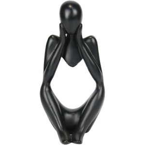 Statue en résine penseur style décoration sculptures abstraites figurines de collection pour la décoration intérieure Moder - Neuf