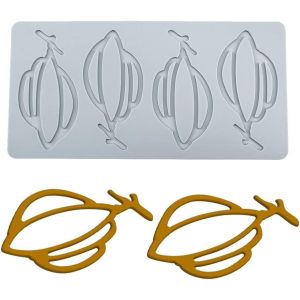 Moules En Silicone 3d En Forme De Feuilles Pour Gâteau,Fondant,Feuille D'abeille,Pâtisserie,Impression De Rose,Moule Creux En Dentelle (Avion_23,4 X 11,7 X 0,3 Cm_C) - Neuf