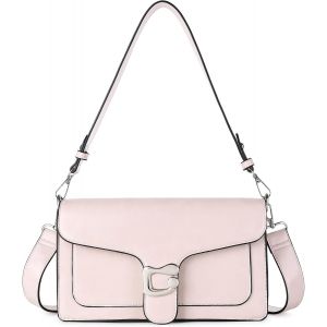 KALANKA-Sac a Main Femme en Cuir Sac Bandouli&egrave;re Femme Petit Sacs Bandouliere Pochette Sac &agrave; Main Tendance Sacoche Port&eacute;s &eacute;paule pour Femme Sac de Soir&eacute;e - Avec 2 Larges Sangles Amovibles - Neuf