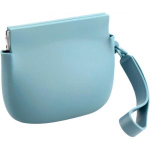 Portefeuille Idiot,Petite Poche En Silicone | Petite Bo&icirc;te De Poche Pour Casque Filaire | Portefeuille Portable,Organisateur De Cosm&eacute;tique De Rouge &Agrave; L&egrave;vres A,Bleu,Riferimento Alla - Neuf