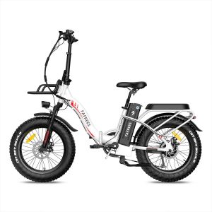 V&eacute;lo De Randonn&eacute;e &Eacute;lectrique Fafrees F20 X-Max, Batterie Samsung 48 V 30 Ah, Triple Suspension, Blanc - Neuf