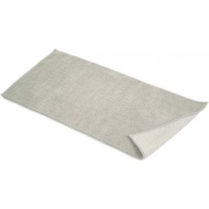 KAL-Tapis De Salle De Bain Doux En Microfibre Absorbant Antidérapant ¿ Tapis De Douche Sèche-Cheveux Pratique Différentes Tailles (50 X 80 Cm, Taupe - Neuf