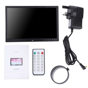 Lecteur de film portable HDMI 17"" avec cadre photo numerique et album 1709T 110 V-240 V (noir, prise UK) - Neuf