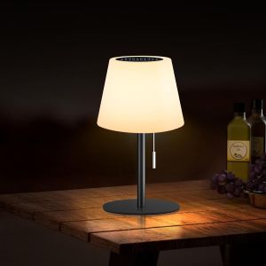 Eryi-Lampe De Table Solaire D'extérieur Lampe De Table Led Sans Fil À Intensité Variable Blanc Chaud Et Rvb Lampe De Table Avec Capteur De Lumière, Lampes Solaires Pour Intérieur/Extérieur Terrasse. - Neuf