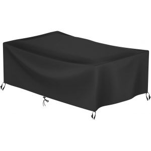 Subzonal-Housse Salon De Jardin 215x115x74cm Housse Table De Jardin, Rectangulaire Couverture De Protection Meubles &iquest;B&acirc;che Salon De Jardin Imperm&eacute;able Anti-Uv 600d Oxford Bache Table Exterieur - Neuf