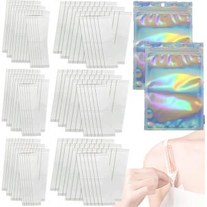 216pcs Fashion Body Tape,Double Sided For Fashion And Body,Self Adhesive Body Tape,For Clothing Dress Bra Tape,Women's Accessories,White,One Size - Neuf